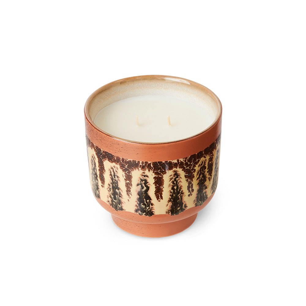 70s Ceramics: Scented Candle - Kyoto