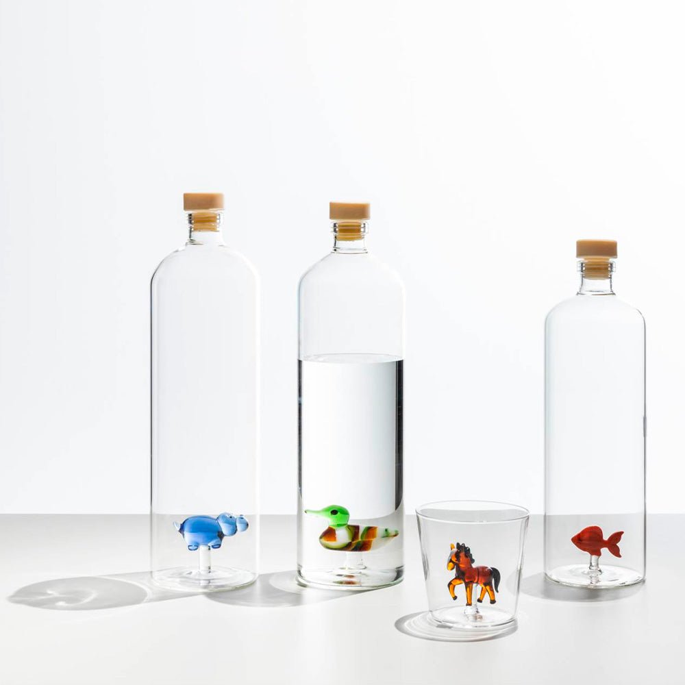Bottle Blue Hippo
