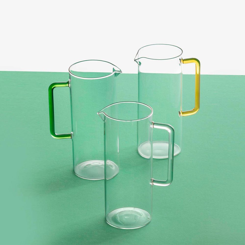 Tube Jug With Yellow Handle